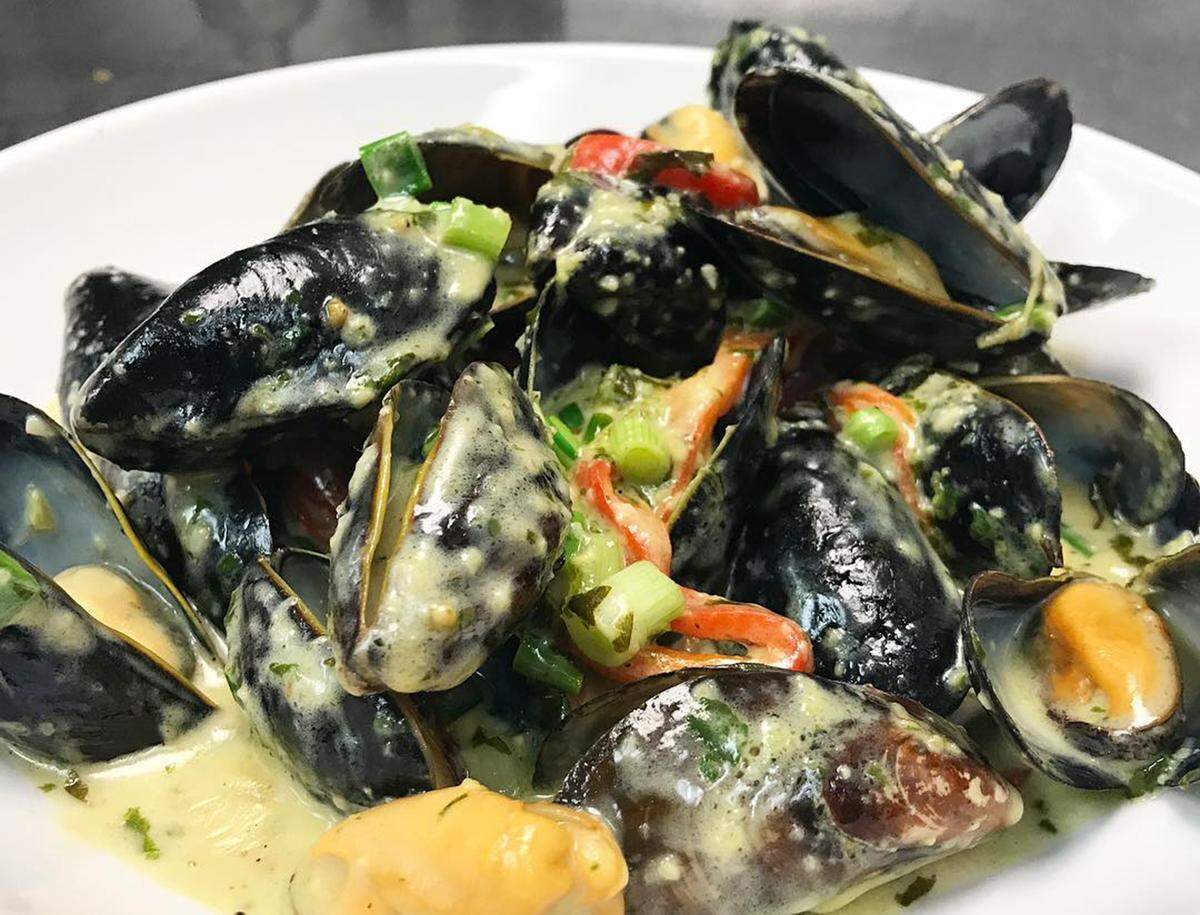 The Prince Edward Island mussels at Pasta Fresca