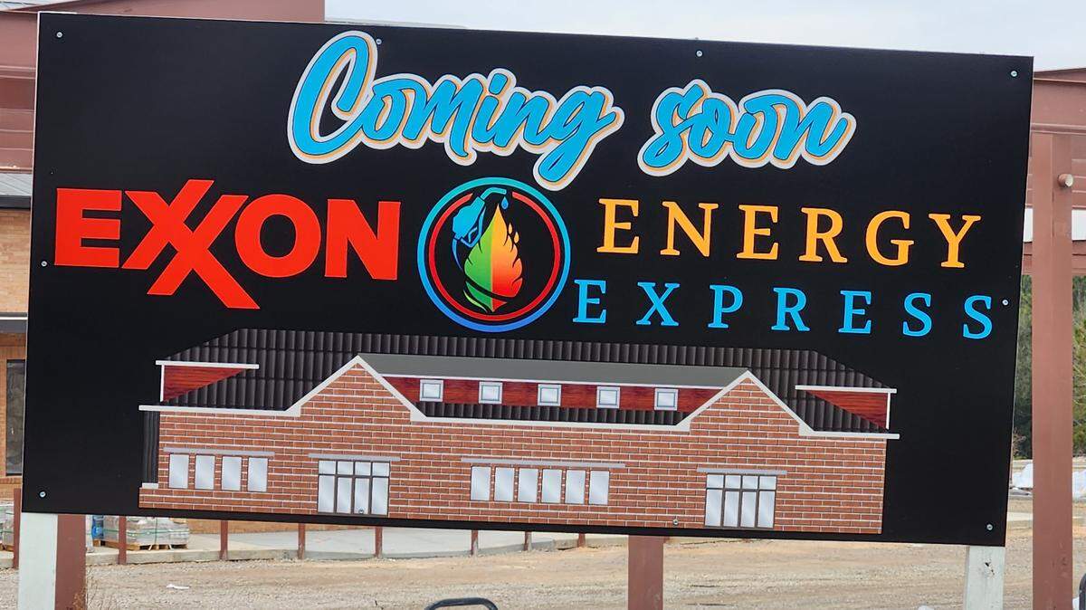 An Exxon Energy Express convenience store and gas station is under construction at the corner of Barr and Pisgah Church roads in Lexington, SC.