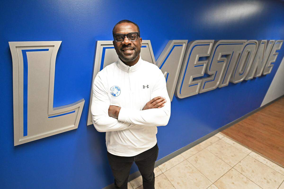 Former Carolina Panthers wide receiver Jerricho Cotchery coached three years at Limestone University, including the 2024 season as football head coach, before its closure