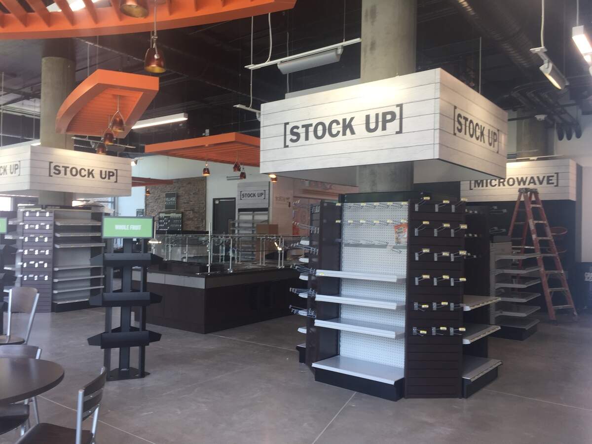 Clemson University is putting the finishing touches on a ground-level market at its new, $212 million complex that includes dorms, a dining hall and more.