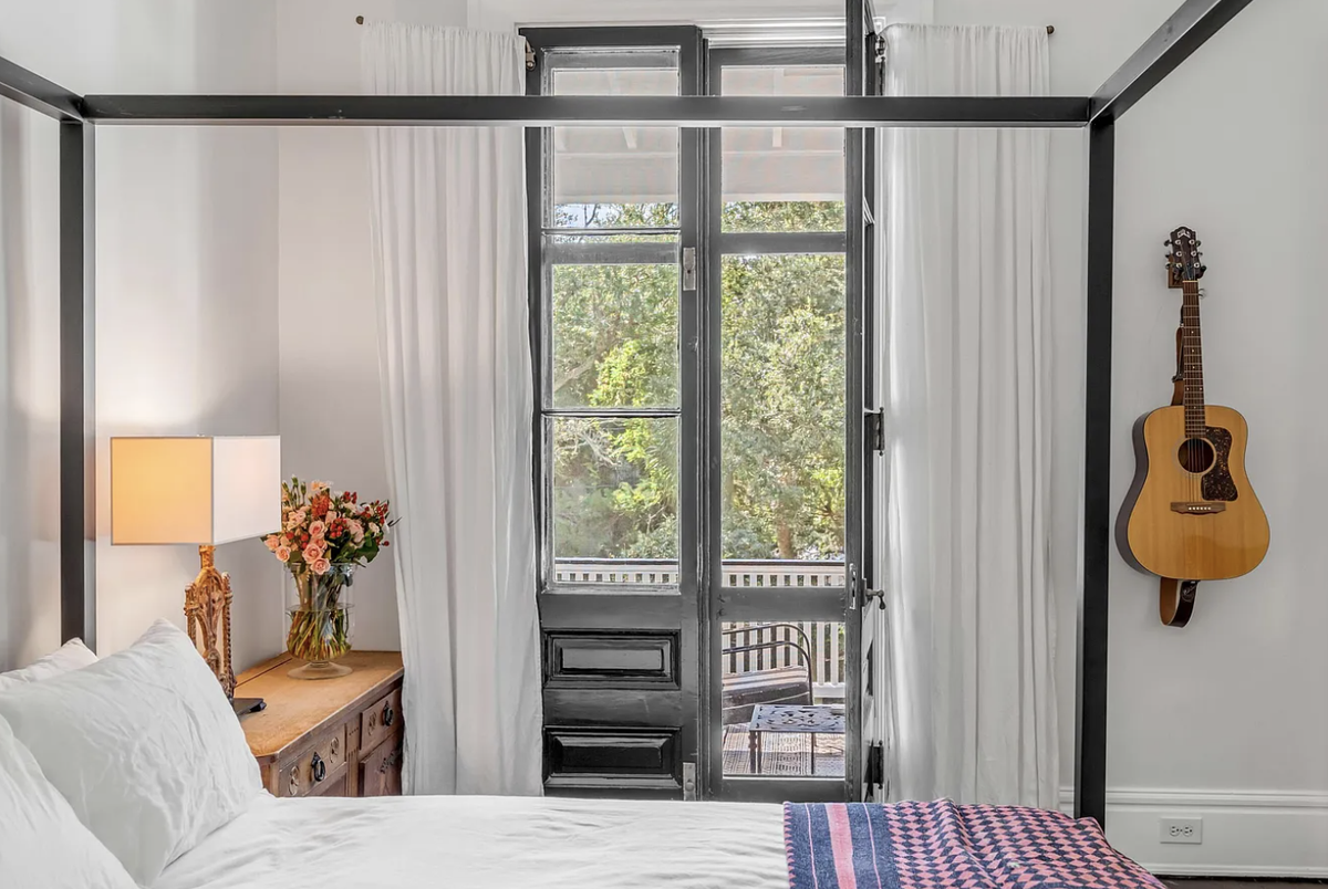 Bedrooms have direct access to the covered porch.