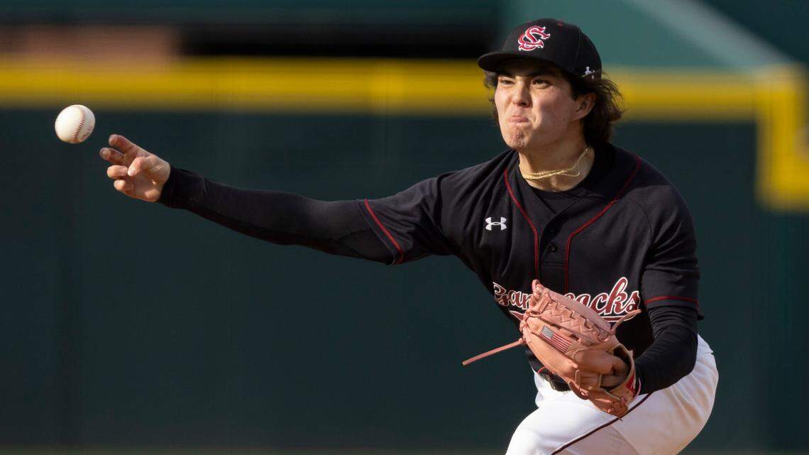 South Carolina pitcher Nick Proctor