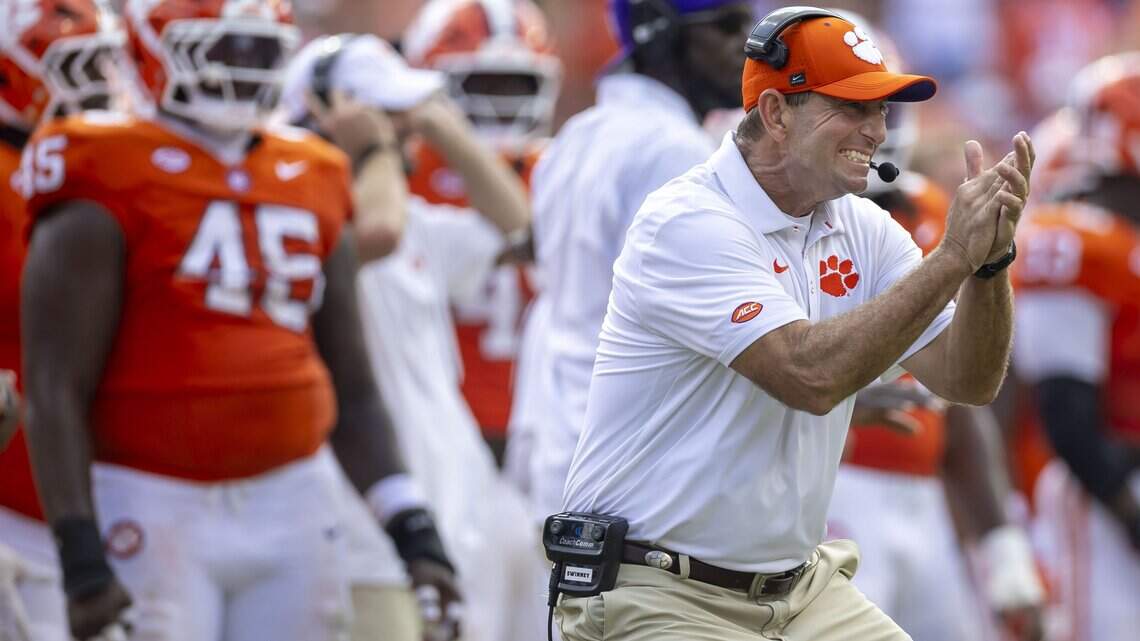 Dabo reacts to Clemson’s comeback win vs. UNC, gives injury update on QB