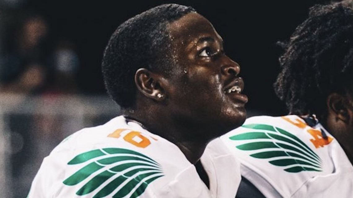 Death of freshman football player mourned at South Carolina university