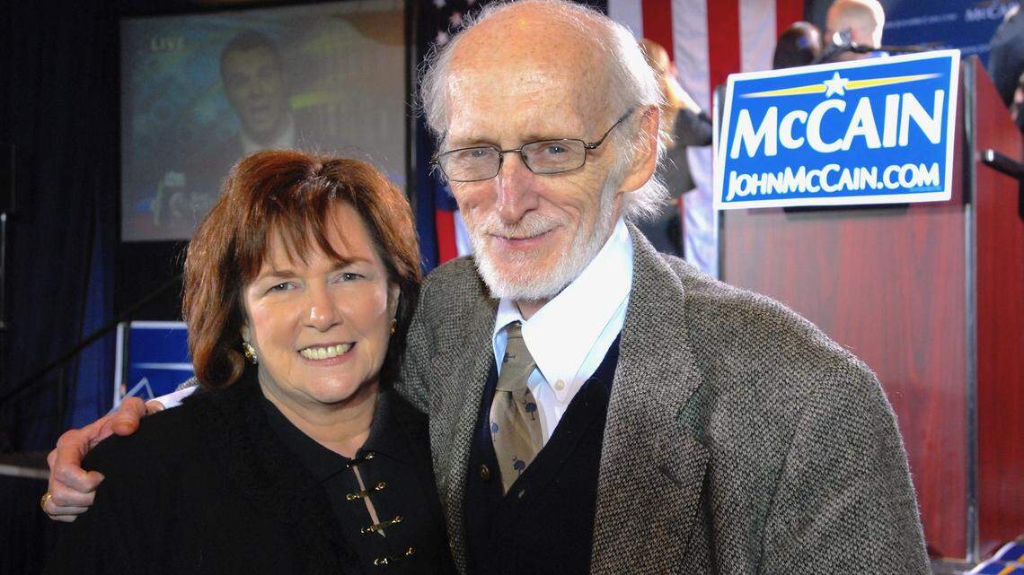 Richard Quinn Sr. with wife, Ruth