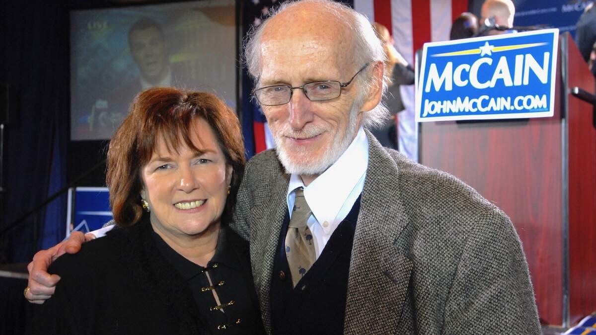 Richard Quinn Sr. with wife, Ruth