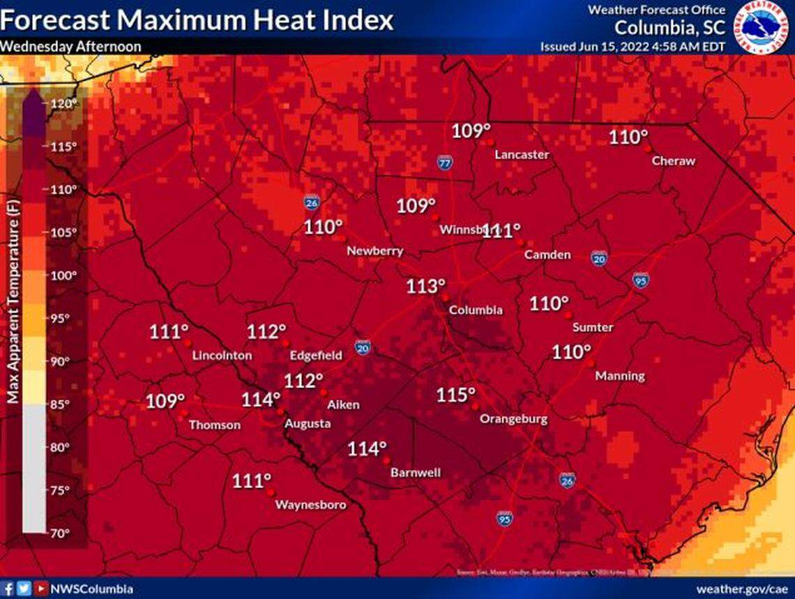 Hot temperatures are only one severe weather threat facing Midlands residents.
