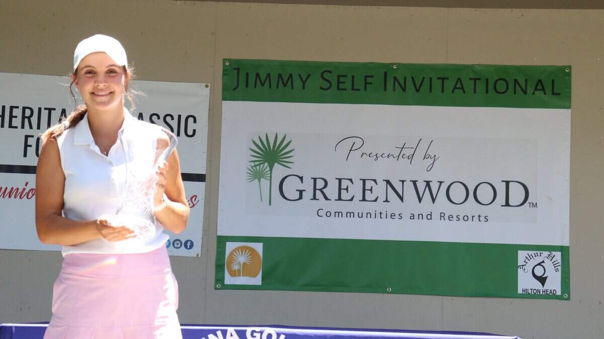 Hilton Head Prep golfer Camilla Burnett won the girls title at the Jimmy Self Invitational on Sunday, July 19, 2020.