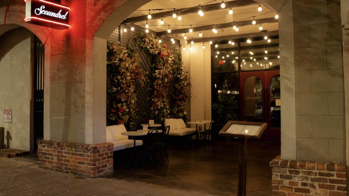 Scoundrel opened in 2022, and was selected by Esquire as one of 50 best new restaurants.