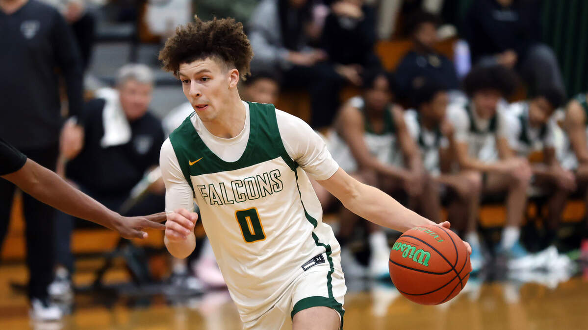 Ben Lippen boys basketball player Braysen Stockman