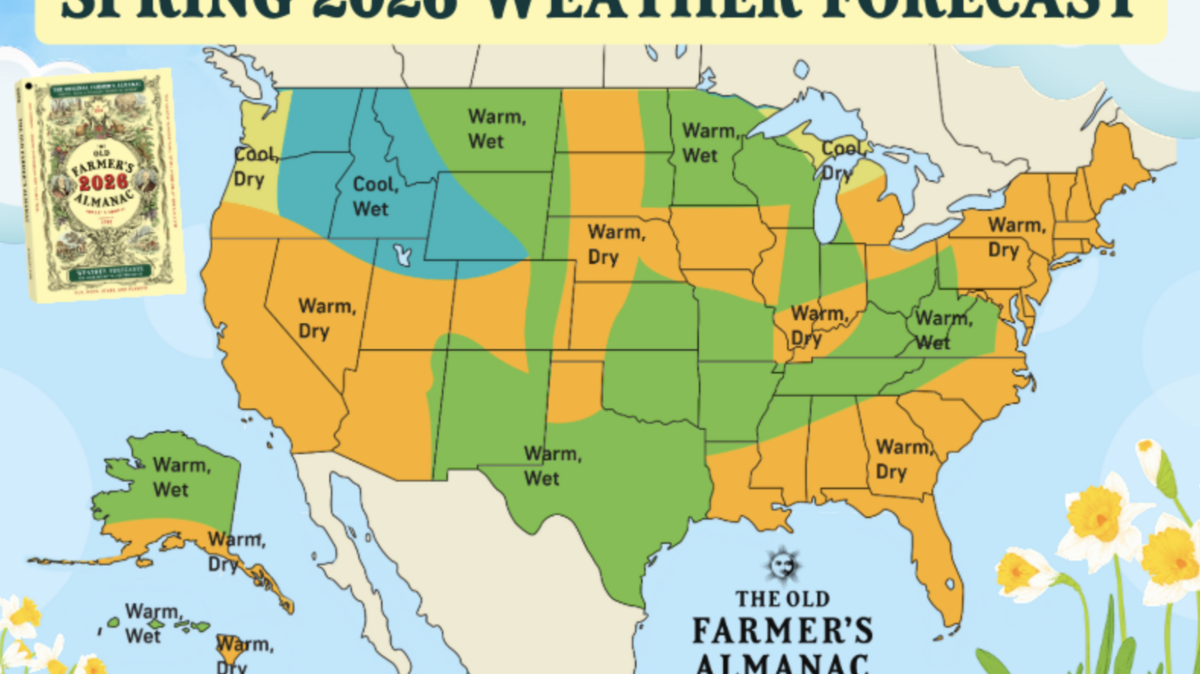 Warmer than normal temperatures will be felt this spring across much of the United States, including South Carolina.
