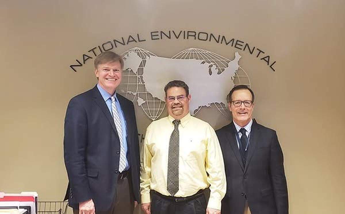 Erik Svendsen, far left, is a former University of South Carolina researcher whose job as director of a key federal health agency was eliminated by President Donald Trump in April 2025.