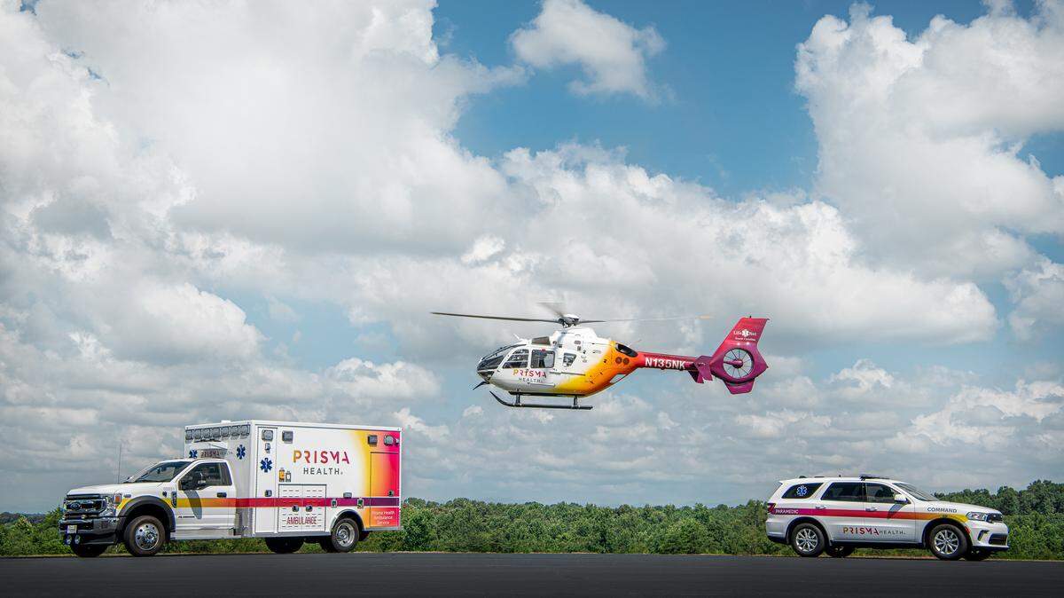 Prisma Health Ambulance Service handles more than 50,000 calls and transports approximately 40,000 patients each year.