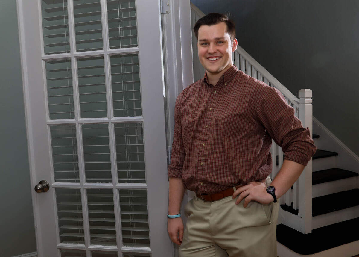 Michael Layer spent the last year finding a work environment that was more suited to his needs. He now works in communications at Homeless No More.