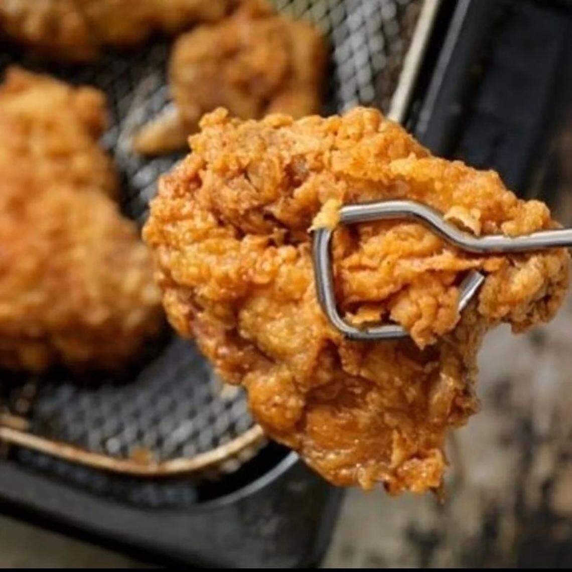 An image of fried chicken from Page’s Okra Grill.