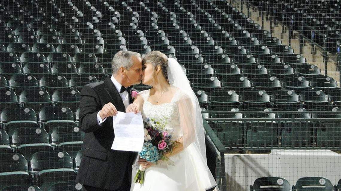 The wedding cake, dress and rings are free — if you let USC students plan your big day