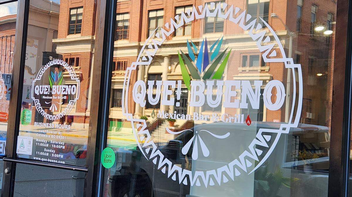 Que! Bueno Mexican Bar & Grill has opened a new location at 1467 Sumter St. in downtown Columbia.