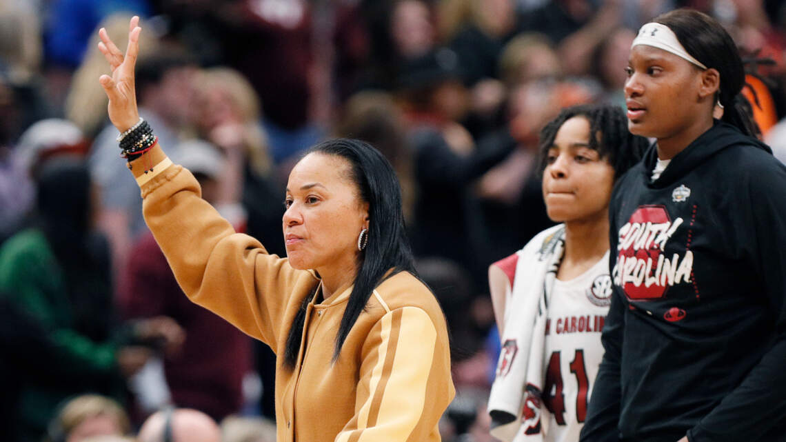 Dawn Staley reacts: What went wrong in South Carolina’s Final Four loss to Iowa