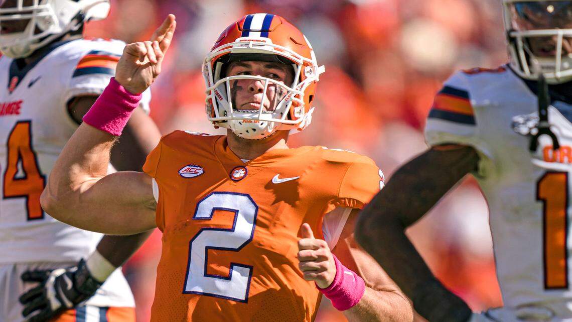 QB change to Cade Klubnik sparks Clemson to home win over Syracuse