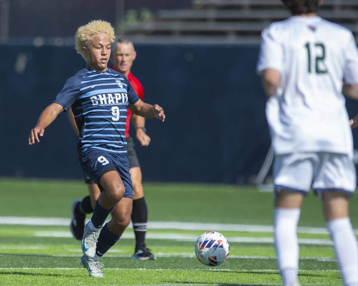 Chapin junior soccer player Jalen Tucker