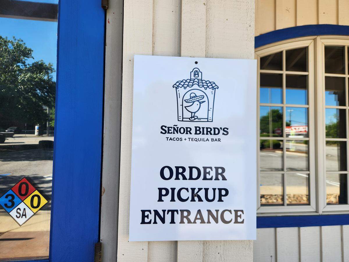 A recently erected sign by the front door at 942 E. Main St. in Lexington indicates a Señor Bird’s Tacos + Tequila Bar is forthcoming.