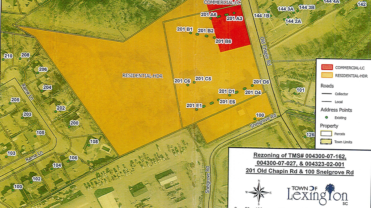Plans for Woodland Townes in Lexington could cut into five acres of woodland site.