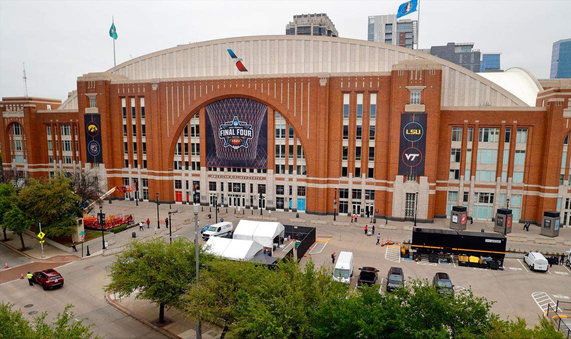 American Airlines Arena in Dallas is set to host the 2023 NCAA women’s Final Four.