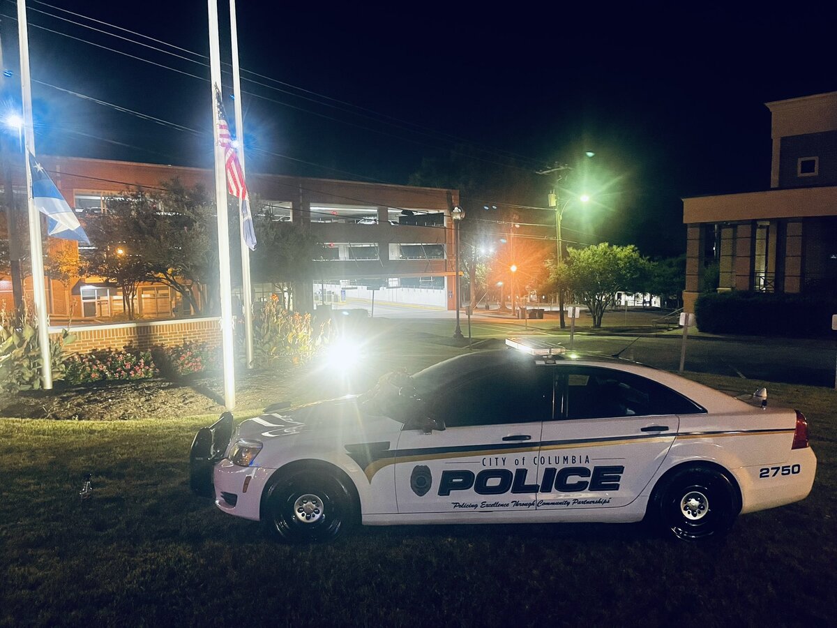 The Columbia Police Department memorialized Master Police Officer Tyrell Owens Riley after he died.