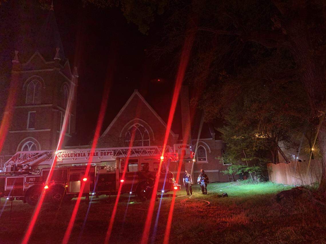 The Columbia Fire Department is asking for help in its investigation of the blaze at the Whaley Street United Methodist Church.