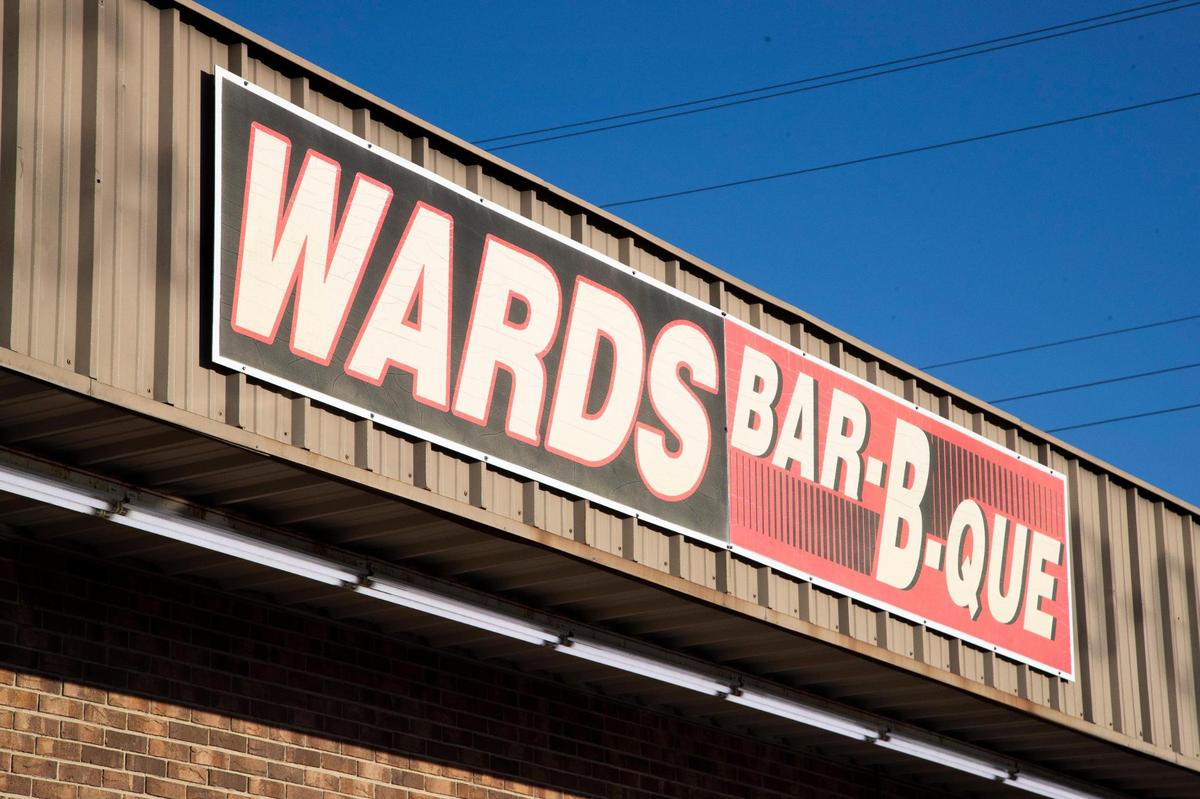 Ward’s Barbecue in Sumter, South Carolina on February 10, 2022. The restaurant has a cult following even outside Sumter.