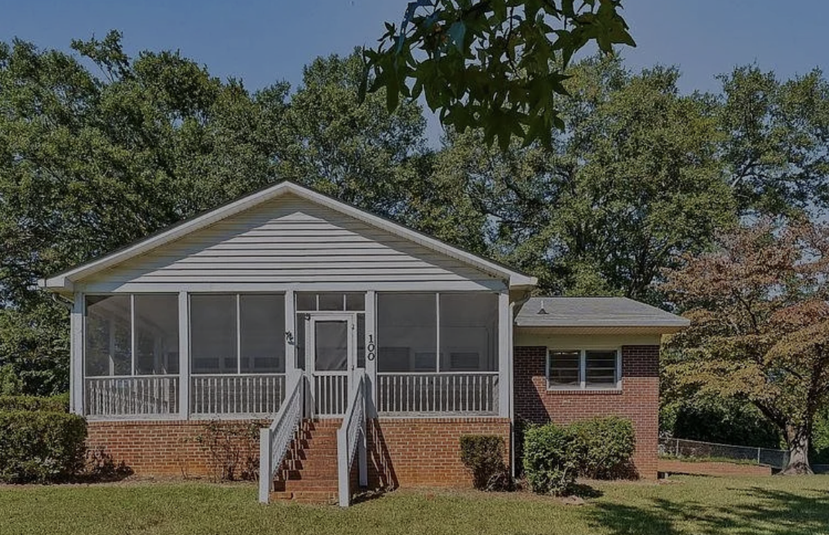 This house at 100 Bent Bridge Road in Greenville is on the list of most-viewed houses on Redfin.