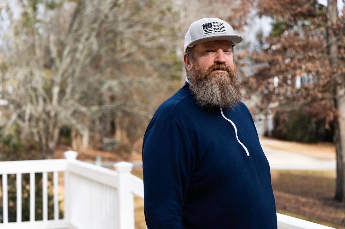 Mark Baatz speaks about his mother, Marilyn Baatz, on Wednesday, January 3, 2023. He says long wait times for an ambulance contributed to her death.