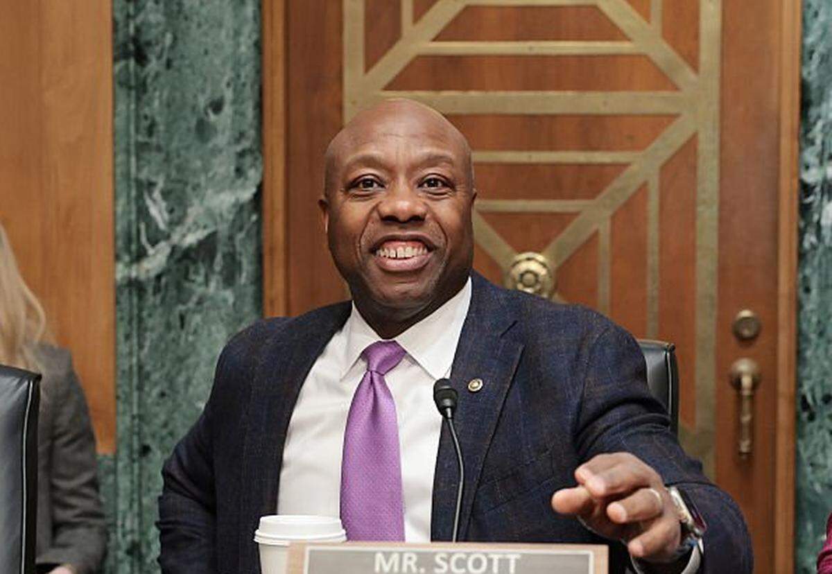 US Sen. Tim Scott, R-SC, praised judicial nominee Sheria Clarke at Wednesday’s Senate Judiciary Committee hearing. 