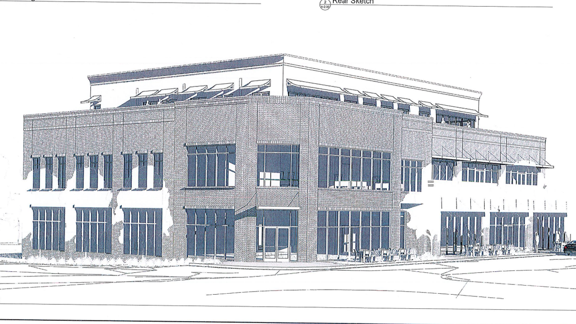 A proposed event space in downtown Lexington.