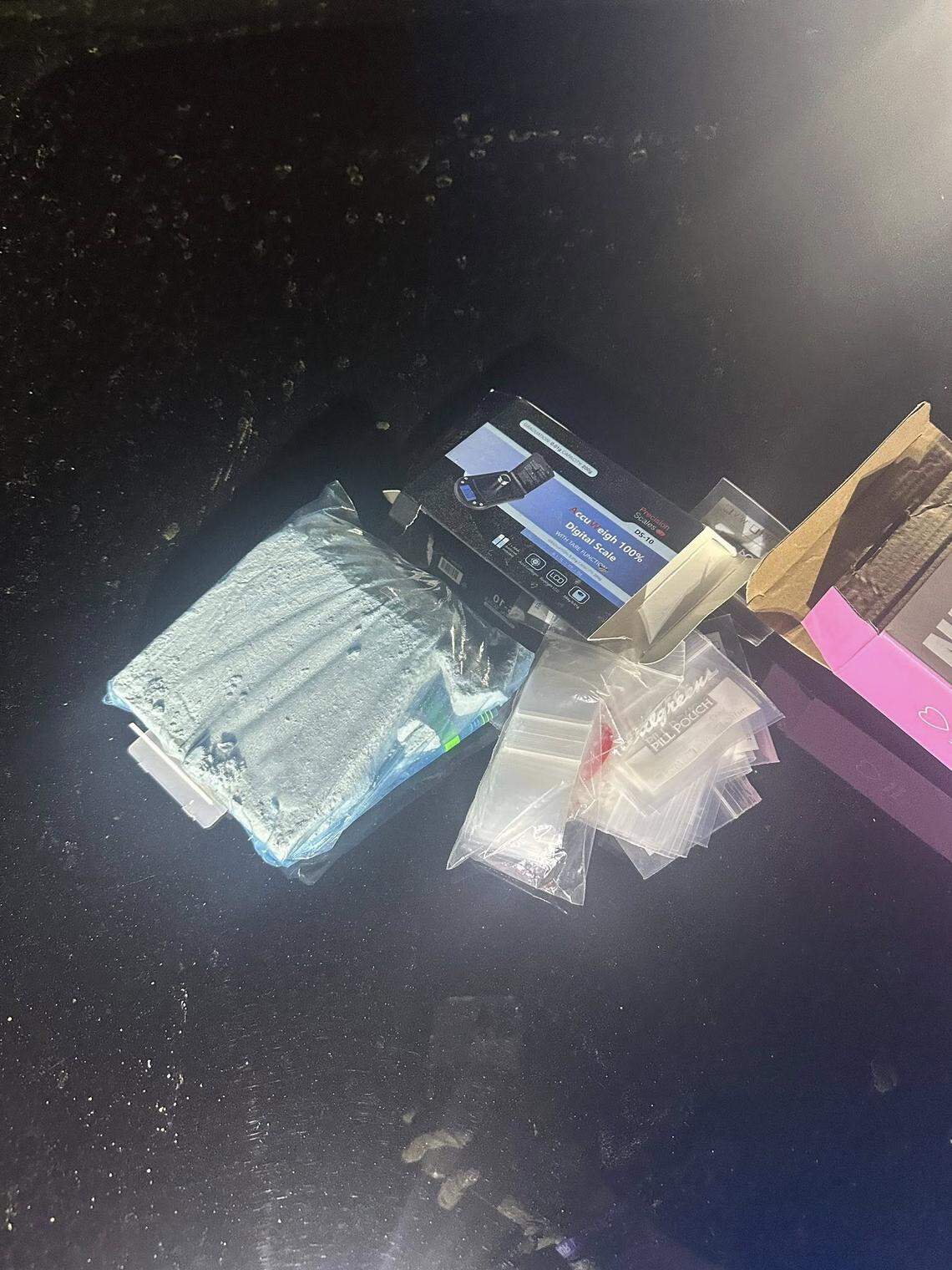 Drugs were seized by the sheriff’s office following a traffic stop.