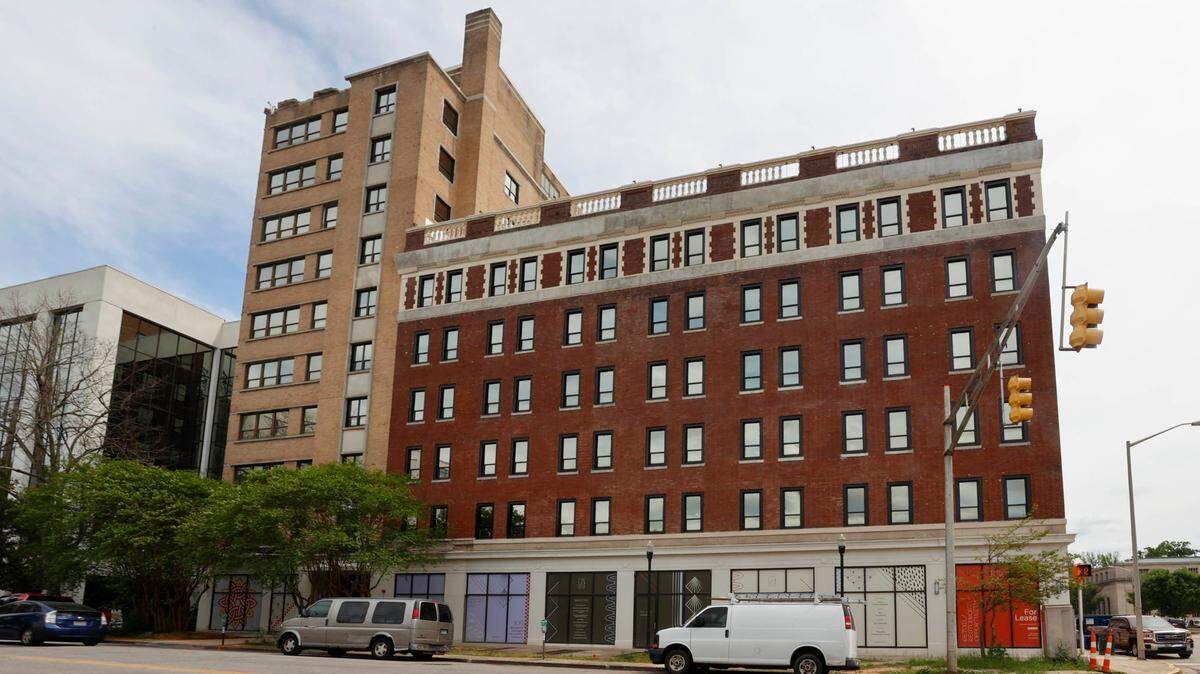 Three buildings in downtown Columbia were renovated and converted into apartments at 1310 Lady Street.
