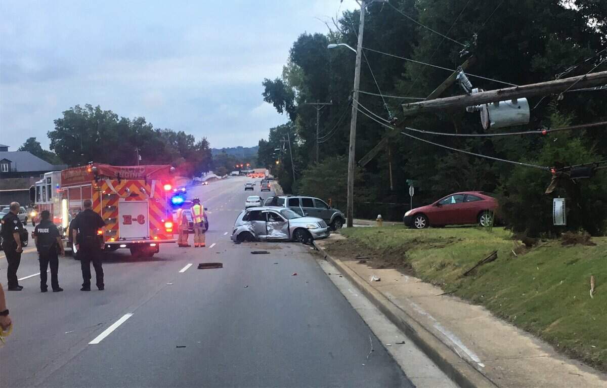 Police are still looking for another car that was involved in the possible road rage incident.