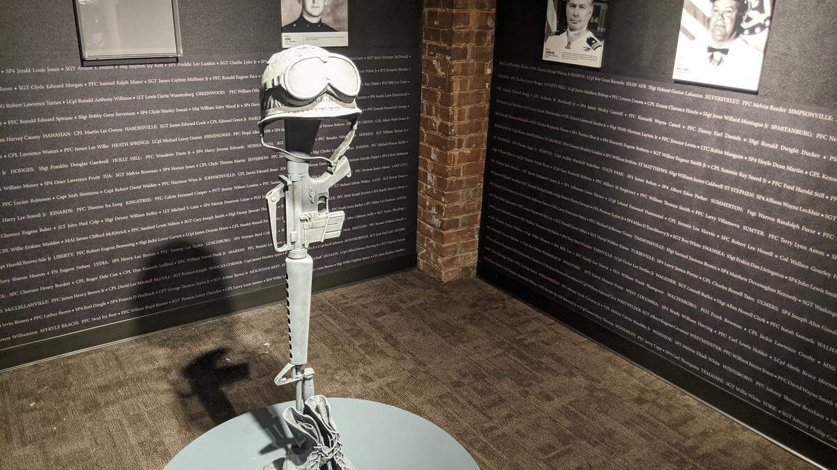 A new exhibit on the Vietnam War at the S.C. Relic Room museum includes the names of all South Carolinians killed in Vietnam.