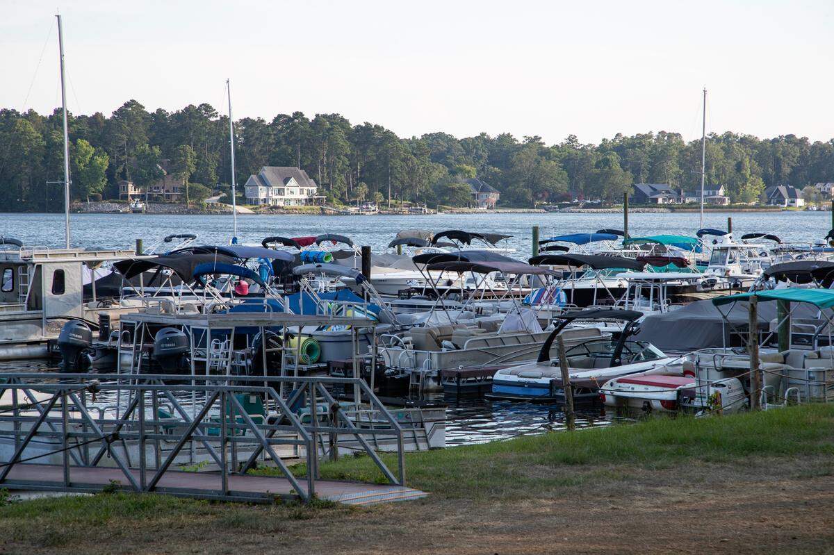 Jakes Landing, a dock and boat launch on Lake Murray, on Wednesday, June 26, 2024. 