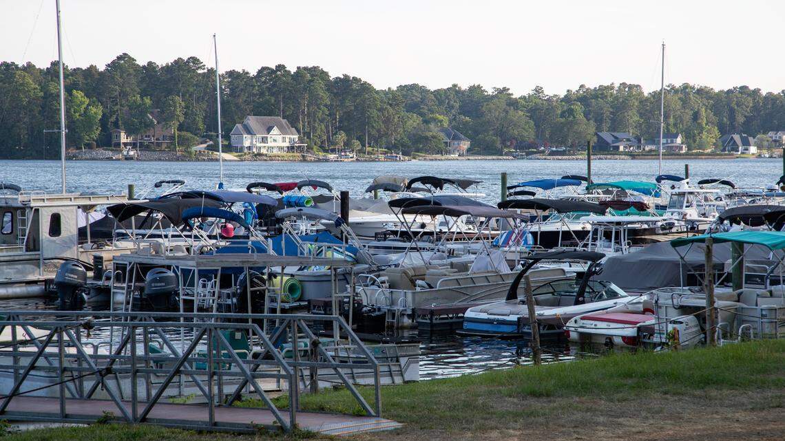 Jakes Landing, a dock and boat launch on Lake Murray, on Wednesday, June 26, 2024.