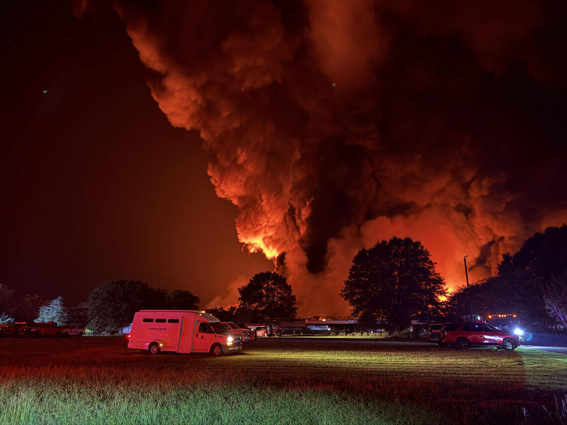 Major fire at SC mattress factory polluted air, farmland and water, lawsuit says