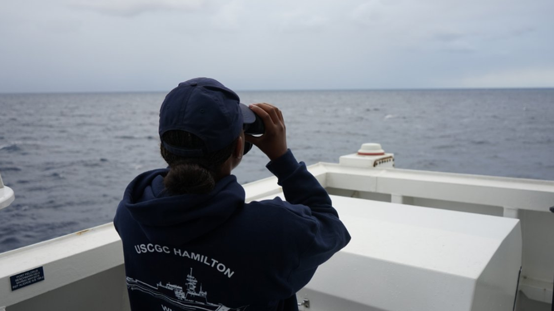 US Coast Guard crews have searched 3,000 square miles for the downed civilian aircraft 110 miles east of Charleston, South Carolina.