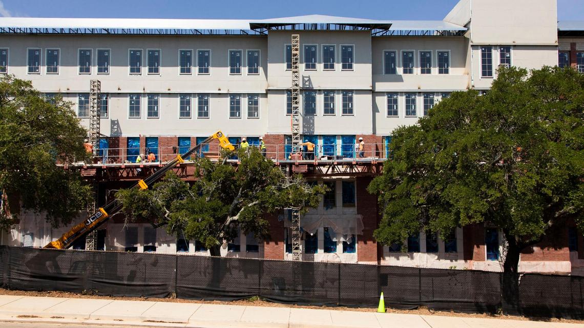 Campus Village, a University of South Carolina housing complex, is well underway on Thursday, June 9, 2022.