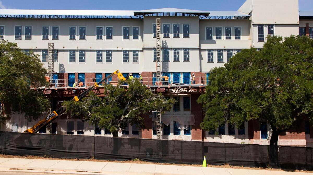 Campus Village, a University of South Carolina housing complex, is well underway on Thursday, June 9, 2022.
