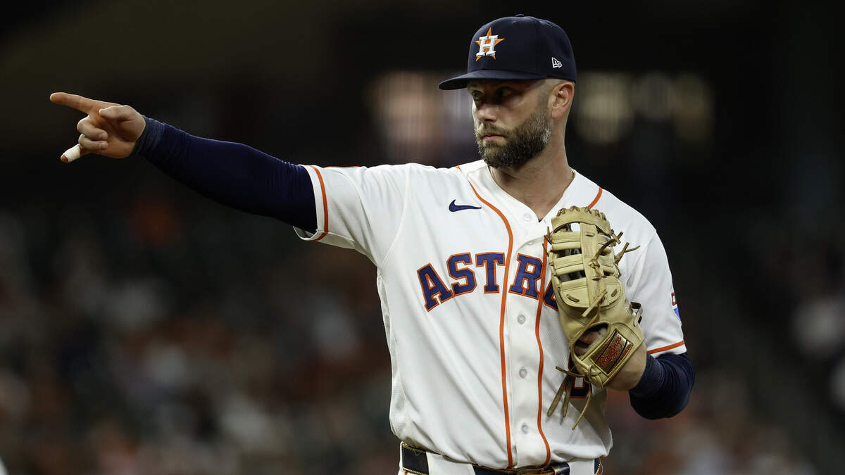 Former Gamecock Christian Walker #8 of the Houston Astros.