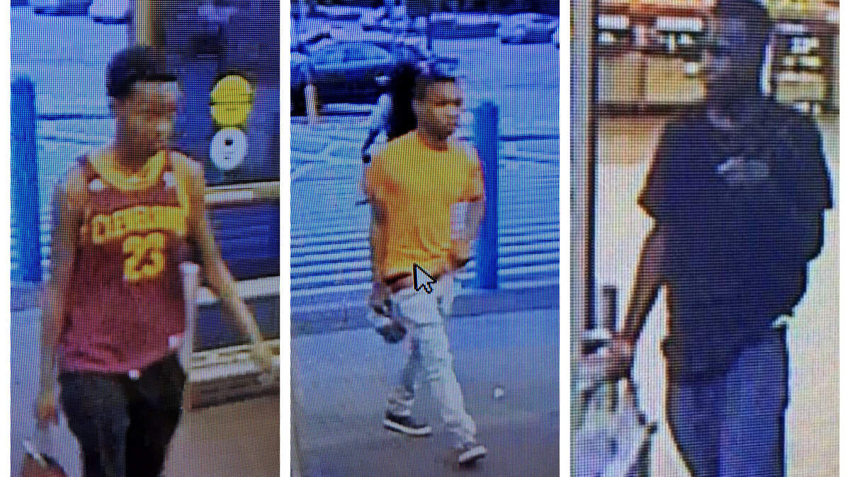 Lexington Police are seeking three individuals after a series of car thefts Aug. 19.