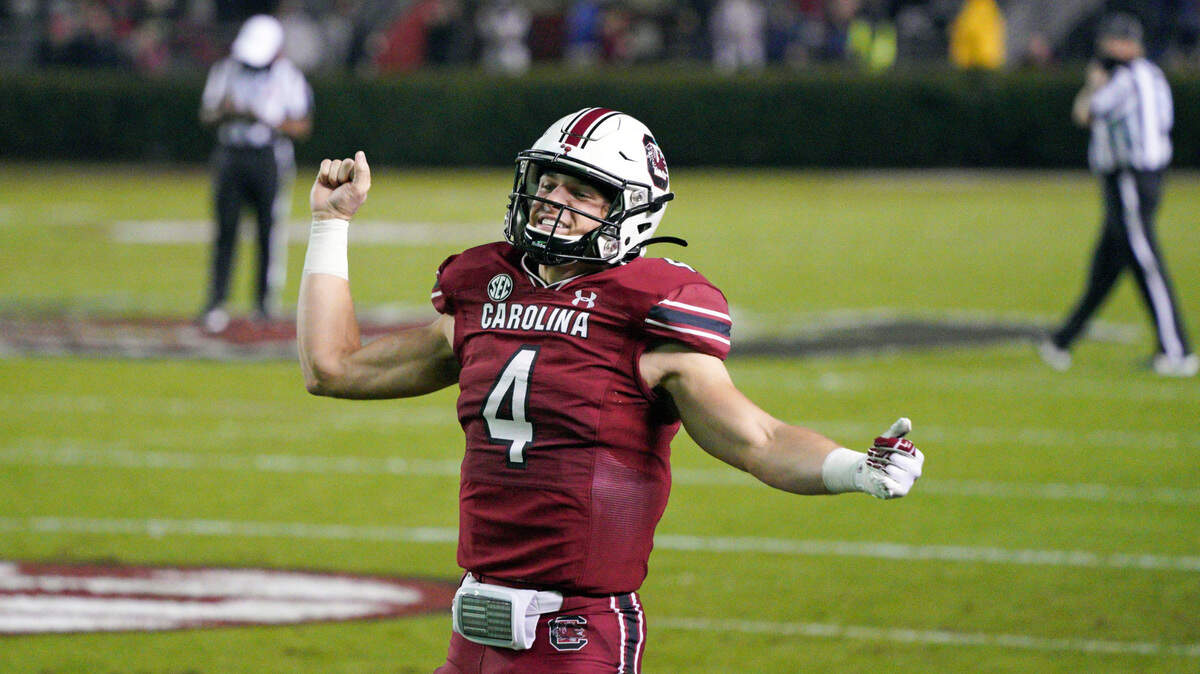Sophomore Luke Doty is the Gamecocks’ quarterback starter as 2021 kicks off.