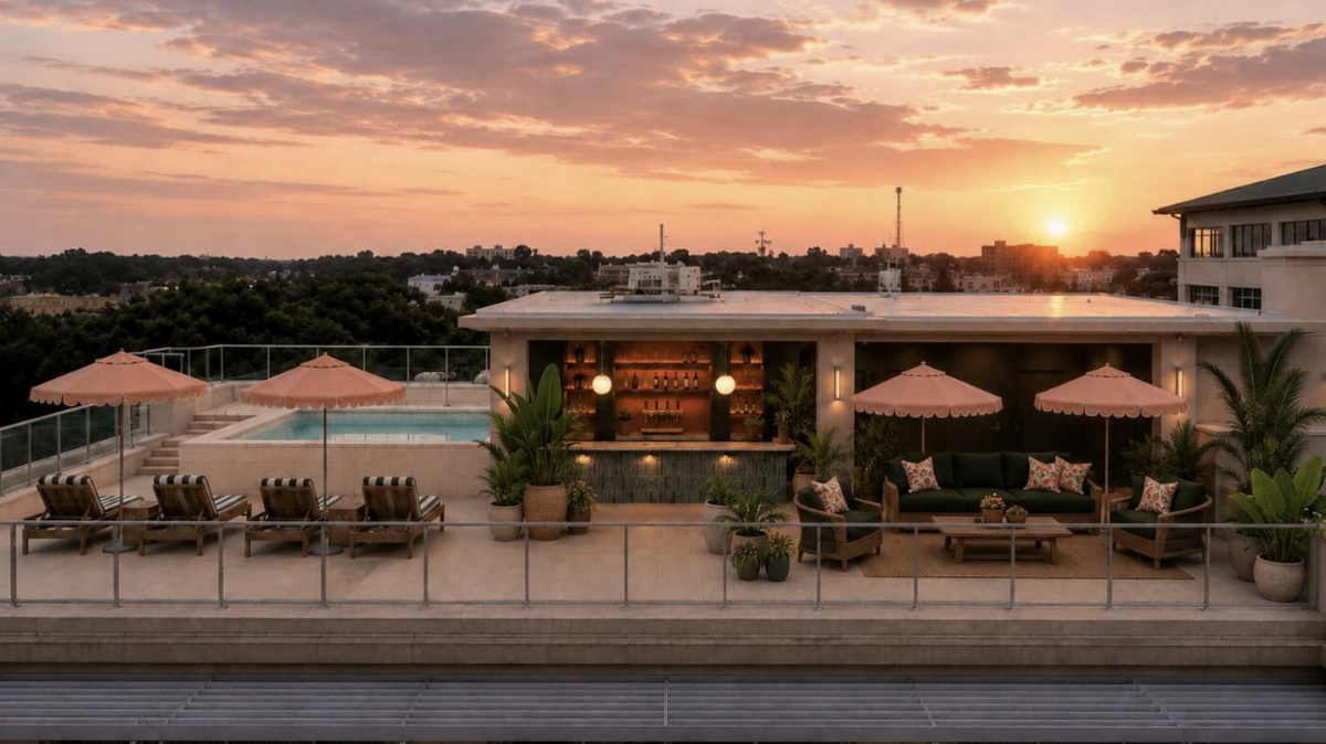 Cabana Falls Club is the latest business from Erica and Jake James, who founded the women’s fitness center The Booty Shop and Vista View Productions.