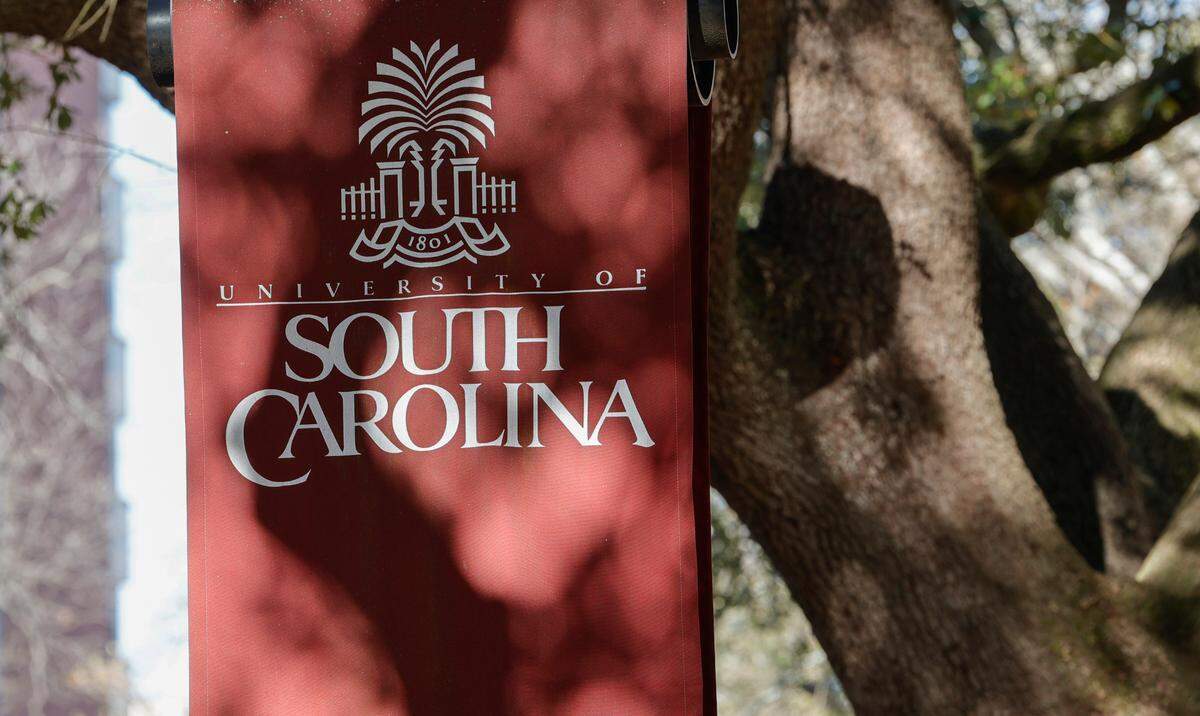 The University of South Carolina in Columbia.