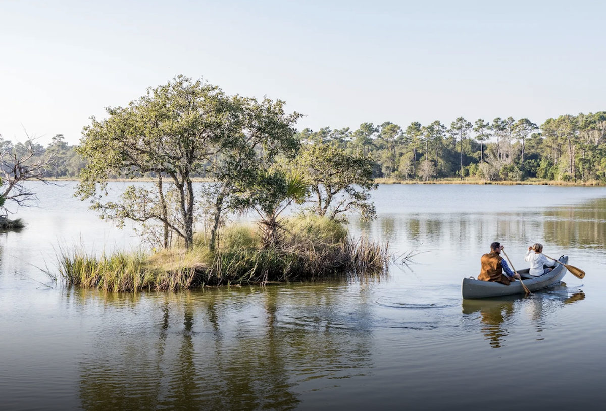 The Dunlin, named for a shorebird, opened this past summer along the marshlands of the Kiawah River on John’s Island. It was named by Travel + Leisure magazine among the top 10 new resorts in the United States.